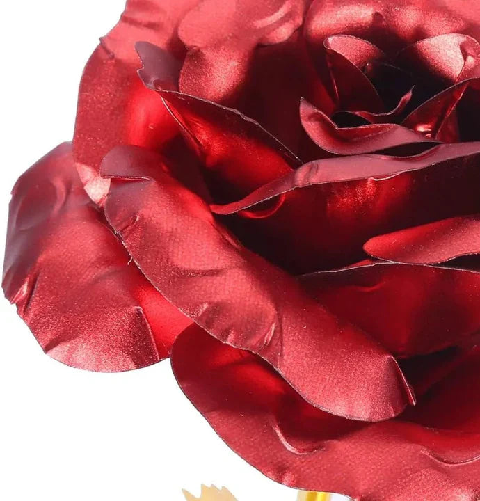 24K Gold Foil Artificial Rose